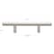Gliderite Hardware 3 in. Center to Center Satin Nickel Solid Steel Bar Pull - 5000-76-SS 5000-76-SS-1 - alternate 2